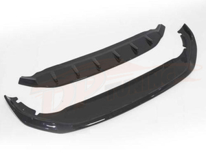 V.W Golf MK8 2019 MX Design Ensemble de 2 pièces Lame de séparateur avant Spoiler avant Noir brillant piano Plastique Haute qualité - Product Image 3