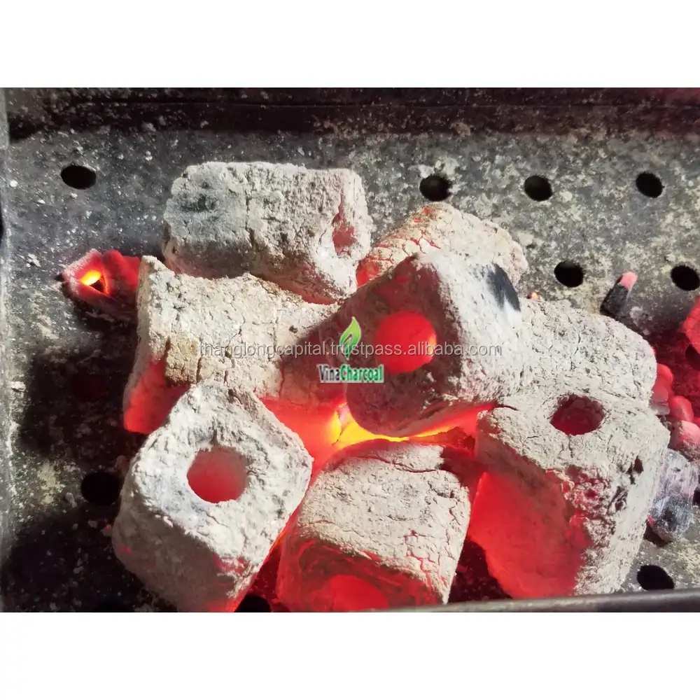 BBQ SAWDUST BRIQUETTE CHARCOAL IN VIETNAM AT COMPETITIVE PRICE