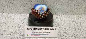 Urna funeraria de aluminio con forma de corazón y mariposa, suministros funerarios, BRASSWORLD, INDIA - Product Image 3