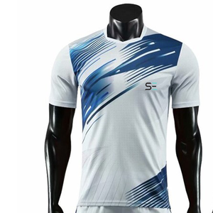 Uniforme de Fútbol OEM Personalizado, Conjunto Completo, Jersey de Equipo con Impresión Digital, Uniforme de Fútbol de Manga Corta con Estampado - Product Image 2