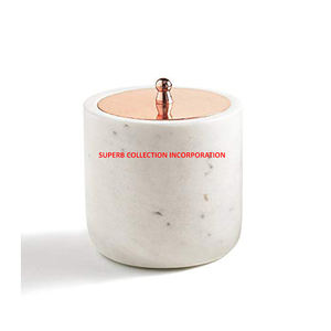 <b>Marble</b> <b>Candle</b> Jar Luxury for Wedding Decor - Product Image 2