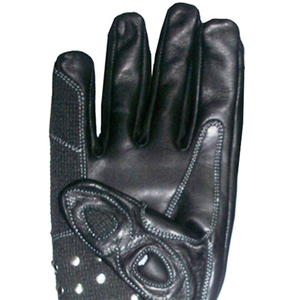 Gants de course pour homme Keven Impex KI-127 en cuir respirant avec protection des doigts et des articulations, compatibles écran tactile, pour l'été - Product Image 4