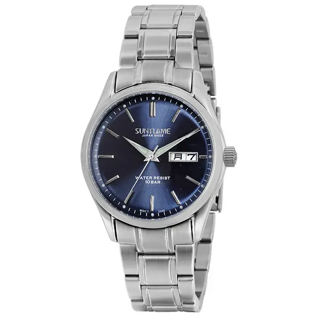 Японские кварцевые часы, мужские водонепроницаемые часы