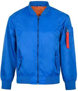 Chaqueta Bomber de satén, cazadora informal, ligera, ajustada, en Pakistán - Product Image 1