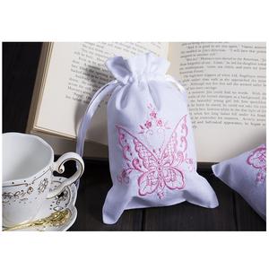 Embroidery Lavender Sachet Bag 100%Cotton Sachet Bag - Product Image 2