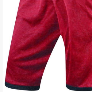 Short de basket-ball d'été à la mode pour hommes respirant à rayures contrastées taille élastique grande taille - Product Image 3