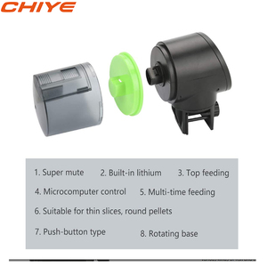 Bán hàng nóng CY-009 hiển thị kỹ thuật số nhiều bộ đếm thời gian Aquarium tự động Pet Fish Feeder với pin có thể sạc lại - Product Image 4