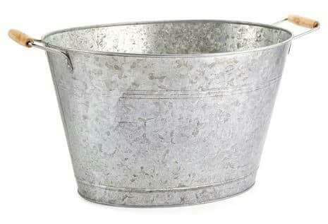Seau avec poignées