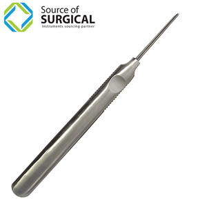 Gouge Internal Groove 0.8 mm Manual Gouge with Stainless Steel Handle - Product Image 1