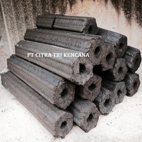 Buccia di riso carbone segatura legno duro griglia a carbone segatura bricchette esagonali carbone esportazione IN vendita IN corea del sud