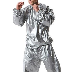 Traje de Sauna para hacer ejercicio, ropa negra resistente para perder peso, para gimnasio - Product Image 1