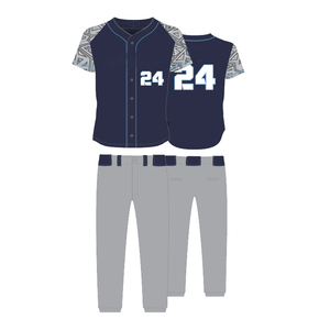 Uniforme de Baseball de haute qualité pour jeunes, maillot et pantalon à personnaliser, uniforme pour hommes, nouvelle collection - Product Image 2