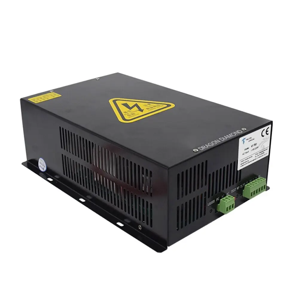 HY T80 T60 T100 T150 60W 80W 100W 150W CO2 Laser Power Supply For co2 laser tube spare parts and Laser Cutting Engraving Machine