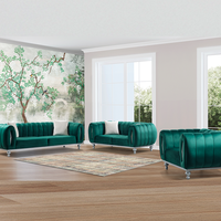 Canapé-lit extensible de luxe moderne turc Meryem de qualité supérieure, avec cadre en bois massif et design capitonné, idéal pour villas, appartements et salons.