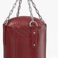 REMODO INTERNATIONAL RI-3510 Saco de Boxeo Pesado con Cubierta de Cuero, Relleno de Arena, 3FT de Altura, Color y Logotipo Personalizables, Tamaño Grande