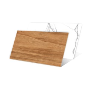 Nouveau Design Brillant Finition Métallique Surface Antidérapante Planche En Bois Gres 600X1200mm Carreaux De Porcelaine Pour Le Stationnement De Voiture. - Product Image 1