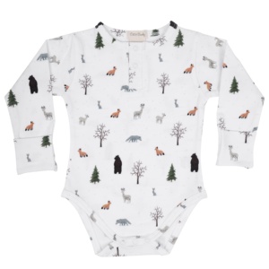 Body unisex de algodón orgánico con estampado, y Oekotex GOTS, 100% - Product Image 2