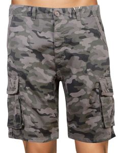 Pantalones Cortos de Camuflaje con Múltiples Bolsillos, Estilo Cargo, Corte Holgado, para Ocio, Uso General, Pantalones Cortos de Verano para Hombre - Product Image 3