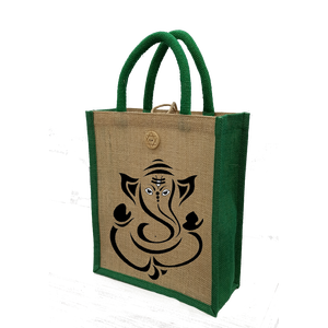 Bolsas DE LA COMPRA Bolsas de mano Impresión de moda bolsas de yute fabricadas en India Bengala Occidental - Product Image 5