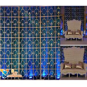 Mur de bougie superbe, décor de scène de mariée luxueux, bougie murale - Product Image 1