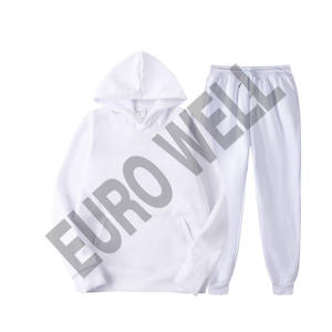 2024 dernière conception hommes XL hiver survêtement à la mode uni coton personnalisé sérigraphié Logo survêtement à capuche grande taille - Product Image 1