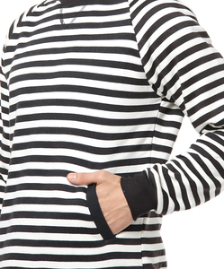 Sudaderas Cómodas de Forro Polar Lavado para Hombre, Ropa de Calle para Exteriores - Product Image 5