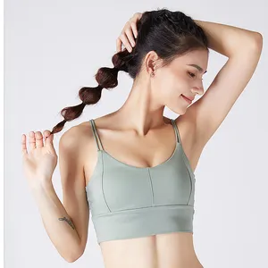 Plus Size Summer Fitness sexy bra sportswear women high impact cross breathable sports gym yoga bra Running shockproof