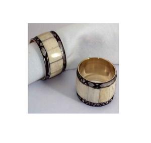 แม่ของผู้ถือแหวนผ้าเช็ดปากมุกสำหรับขนาดที่กำหนดเองและการออกแบบที่ดีที่สุดและสีสำหรับยืนรอบรูปร่างผู้ถือผ้าเช็ดปากสำหรับขาย - Product Image 4