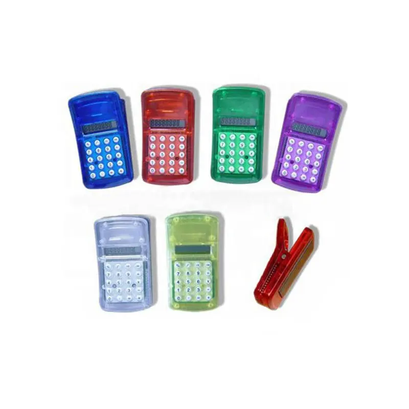 Mini calculadora clipe