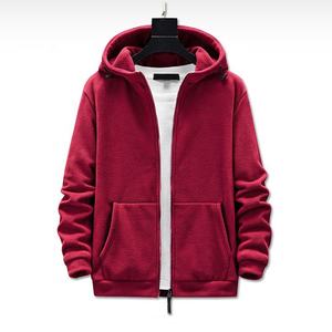 Chaqueta de lana con capucha personalizada para hombre, abrigo cálido informal y suelto, con nuevo diseño de cremallera, a prueba de viento, para invierno, talla grande - Product Image 1