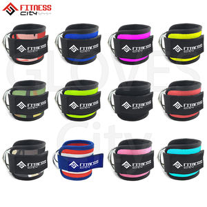 Unisex Neoprene Padded Gym Gloves with Ankle Straps Custom Logo Multi-Gym <b>Weight</b> <b>Training</b> Fitness Safety City - Product Image 6