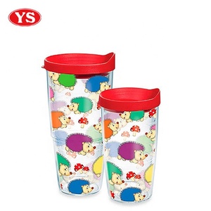Grande <span class=keywords><strong>tasse</strong></span> à café de voyage en plastique à double paroi avec insert <span class=keywords><strong>photo</strong></span> de 24oz - Product Image 4