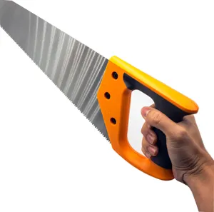 Hand Saw Garden Hand Saw Pruning Saw With ABS+TPR Handle With 3D Teeth Tapered Back