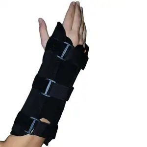 손목 부목-손과 손목 지원 및 Tendonitis 관절염 진통을 위한 더 높은 안정화 금속 손목 부목