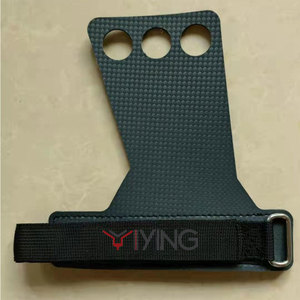 Sangles de portable pour la gymnastique, musculation, poignées de paume, avec Logo personnalisé, 1 paire - Product Image 2