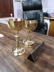 Modèle d'église en laiton de haute qualité Brassworld Inde Style religieux Fournitures religieuses Métal poli par technique - Product Image 4