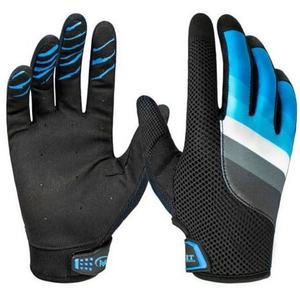 Best Design Flexible Racing Mountain Bike Cycling Gloves Full <b>Finger</b> Touch Screen Function Breathable Synthetic Leather Palm <b>BMX</b> - Product Image 5