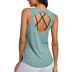 Top de tirantes para mujer, nuevo de verano, efecto segunda piel, suave, con lazo en la espalda, holgado y transpirable - Product Image 3