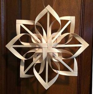 Accessoires de décoration de Noël en bambou, mélange de couleurs en gros - Product Image 2