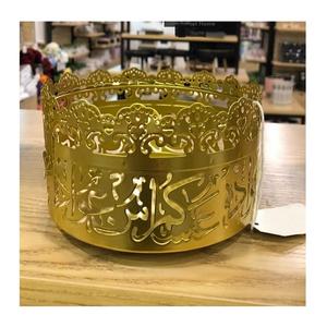 <b>Set</b> of 2 Different Sizes Decorative <b>Bowl</b> Fantastic Design Wooden <b>Dessert</b> Serving <b>Bowl</b> With Iron Stand In Bulk - Product Image 6