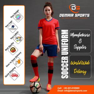 Maillots de football en maille 100% polyester, respirants, antibactériens, à séchage rapide, ensemble uniforme personnalisé, design sur mesure pour hommes - Product Image 5