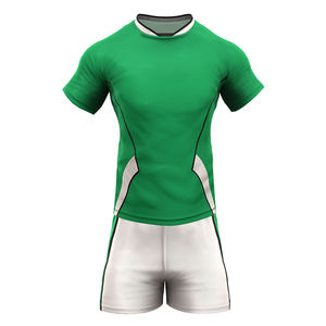 Uniforme da Rugby a maniche corte confortevole personalizzata nuova divisa da Rugby di Design per la squadra sportiva - Product Image 4