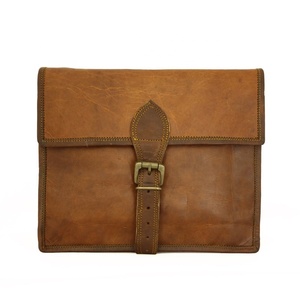 Bolso de mano cruzado Flapover de cuero genuino para mujer con correa ajustable y solapa con cierre a presión Tote/bolso - Product Image 2