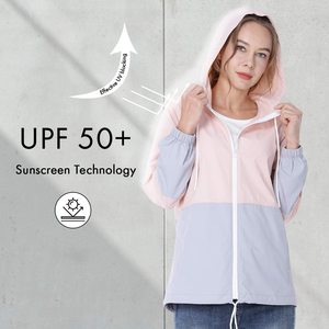 Women's Casual XL <b>Raincoat</b> Waterproof Windbreaker with Custom Logo Lightweight Packable Hooded Rainy Jacket Coat Print Pattern - Product Image 5