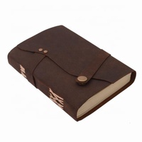 Carnets de notes et journaux en papier de coton faits à la main en cuir véritable NEW ERA, couverture rigide en cuir, 100 feuilles, pour calligraphie et croquis
