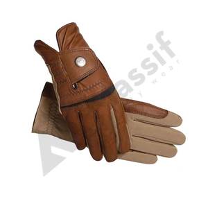Nouveaux gants d'équitation en cuir d'hiver sur mesure à doigts entiers - Product Image 3