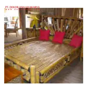 Cama de Bambu tradicional (Cama-Cama de Bambu Móveis de Bambu)