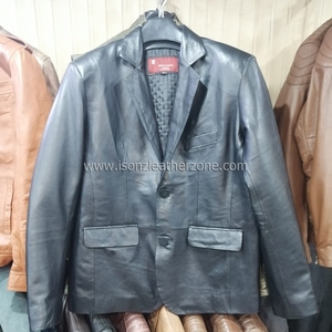 ราคาถูกผู้ชายฤดูหนาวที่มีคุณภาพสูงแฟชั่นเสื้อแจ็คเก็ตหนัง - Product Image 1