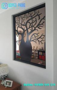 Kim Loại Sang Trọng Patterned Wall Screen Đối Với Khoảng Cách Trang Trí - Product Image 2