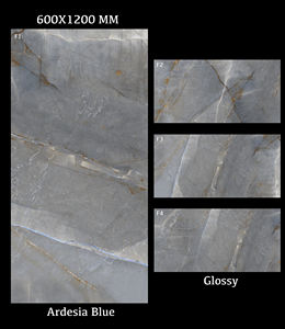 Baldosas de porcelana pulida de 600X1200mm y 9mm de espesor de la India/Baldosas de porcelana esmaltada baratas 60x120cm 24x48 Baldosas - Product Image 2